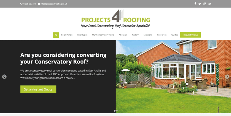 HubSpot Marketing Hub Services for Projects4Roofing Case Study