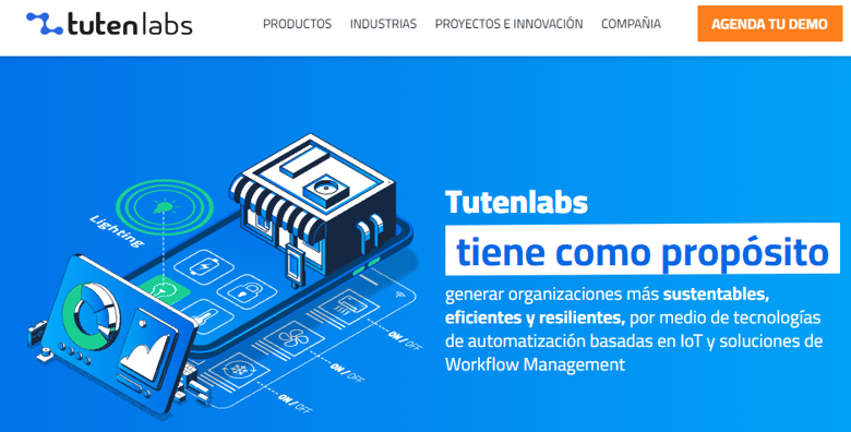 Tutenlabs home page